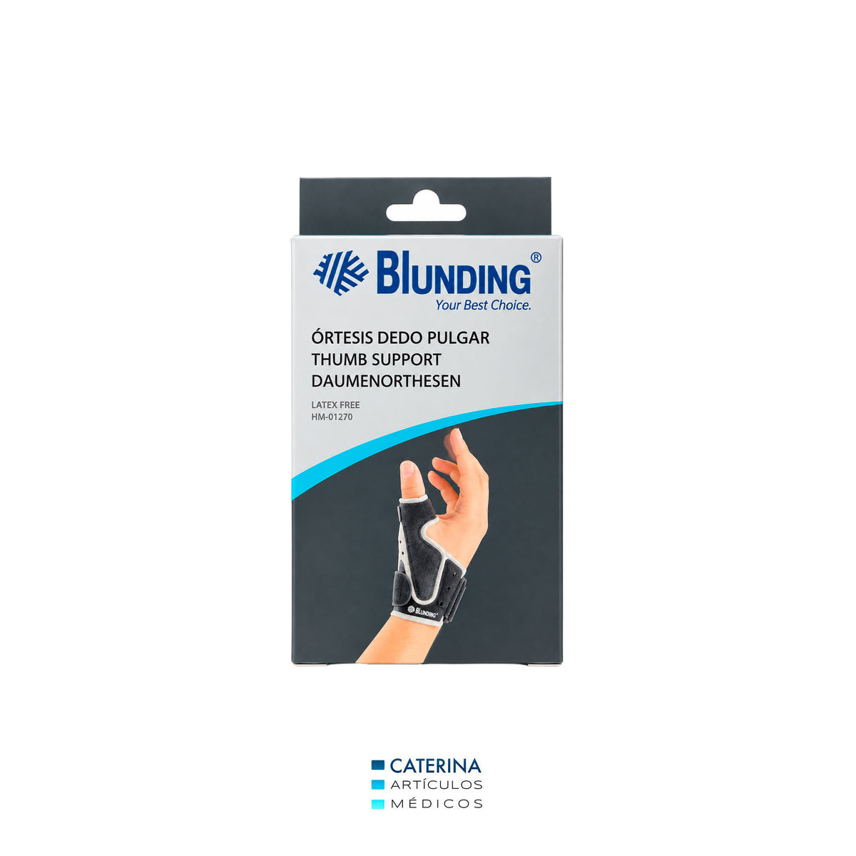 Ortesis dedo pulgar ambidiestra  HM-127 - MARCA BLUNDING