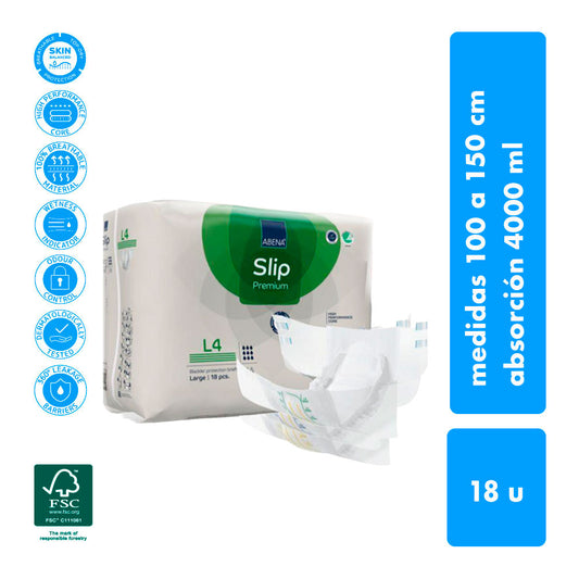 Pañal Slip Premium Talla L4 - ABENA