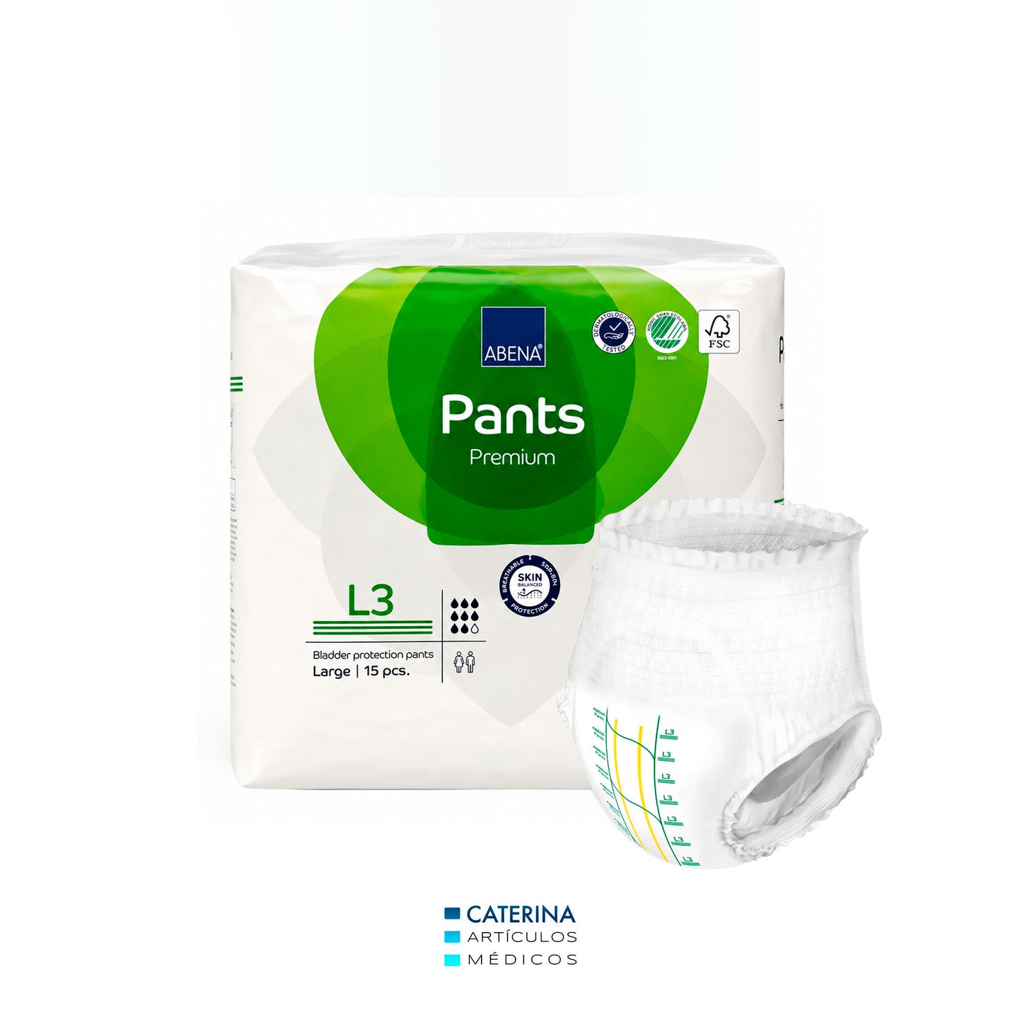 Calzón Pañal Pants Premium talla L - Abena