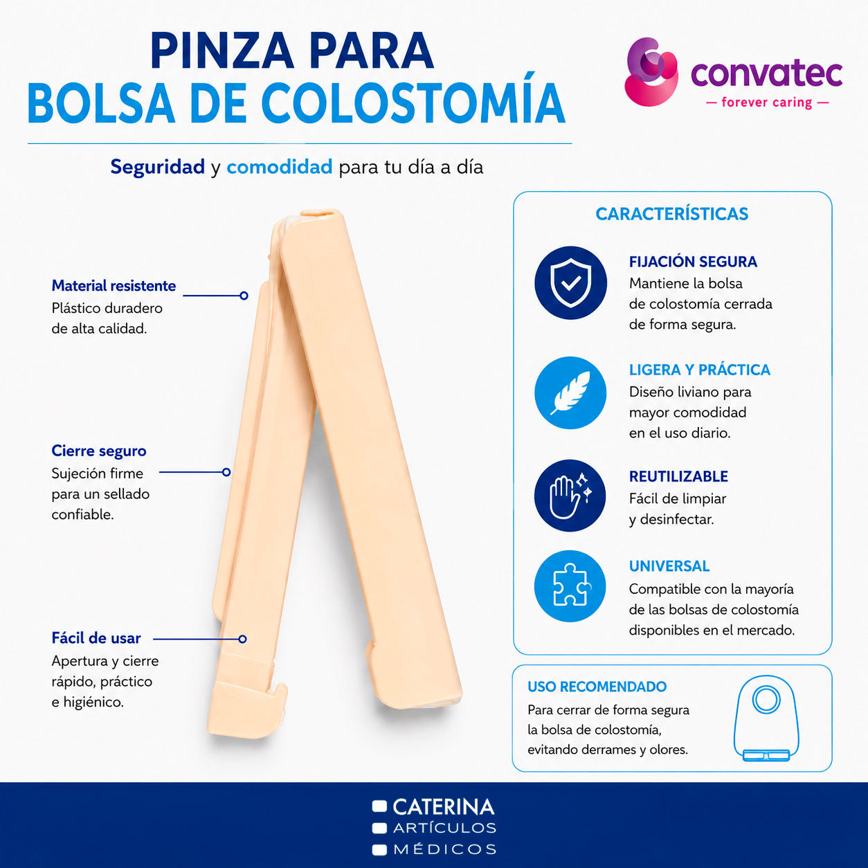 Pinza convatec