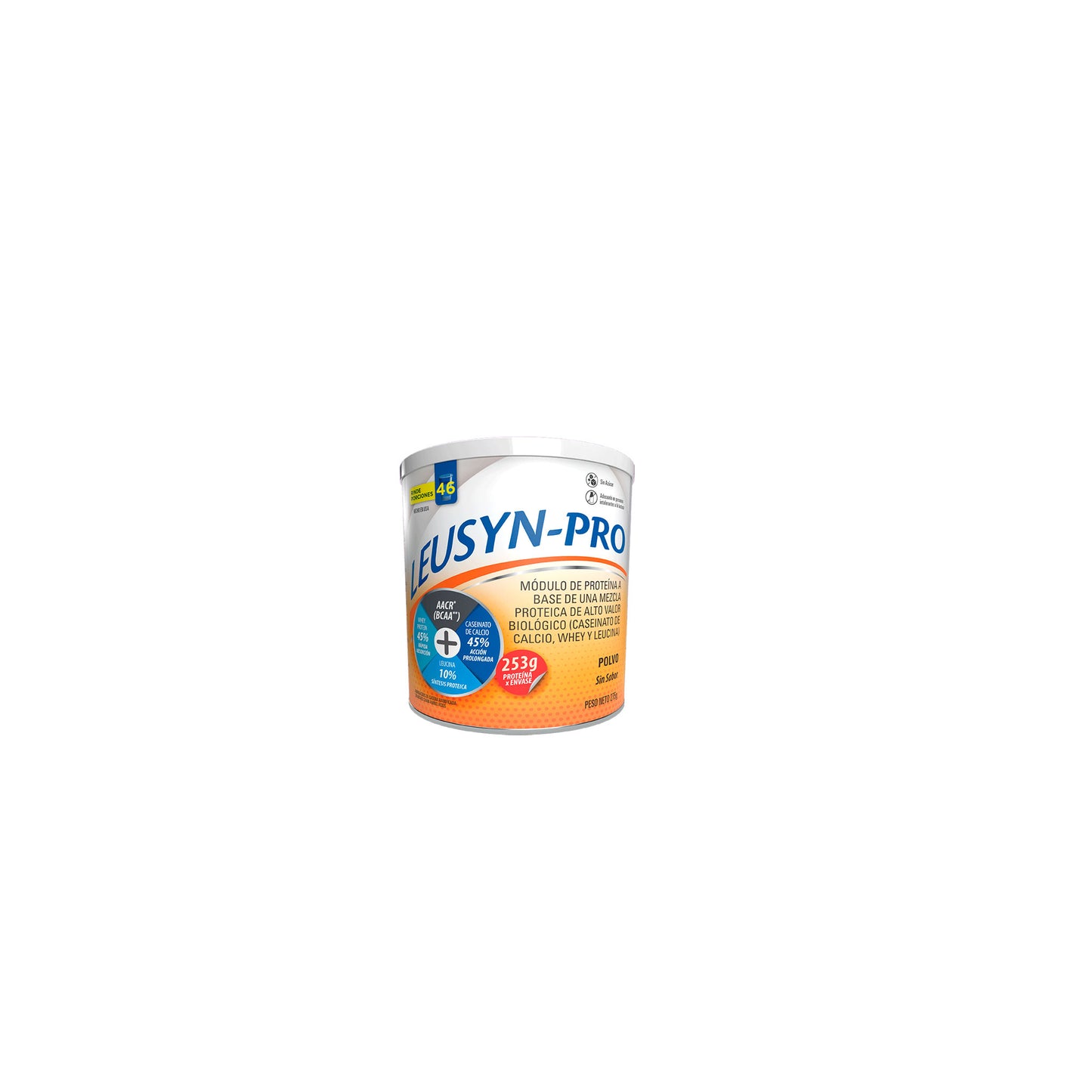 Leusyn Pro Polvo Sin Sabor 275g Sabor Neutro