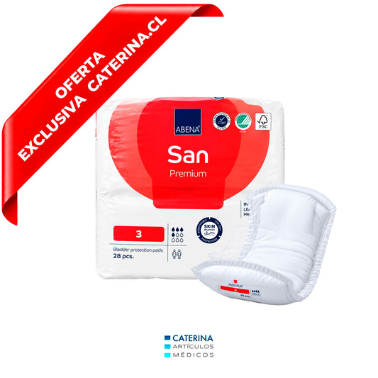 Aposito San Premium - 33 x 11 cm Absorción 500 ml Abena