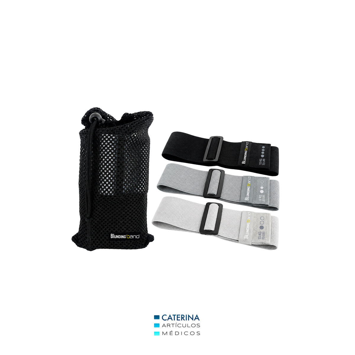 Set bandas piernas premium piernas y cadera - 4p