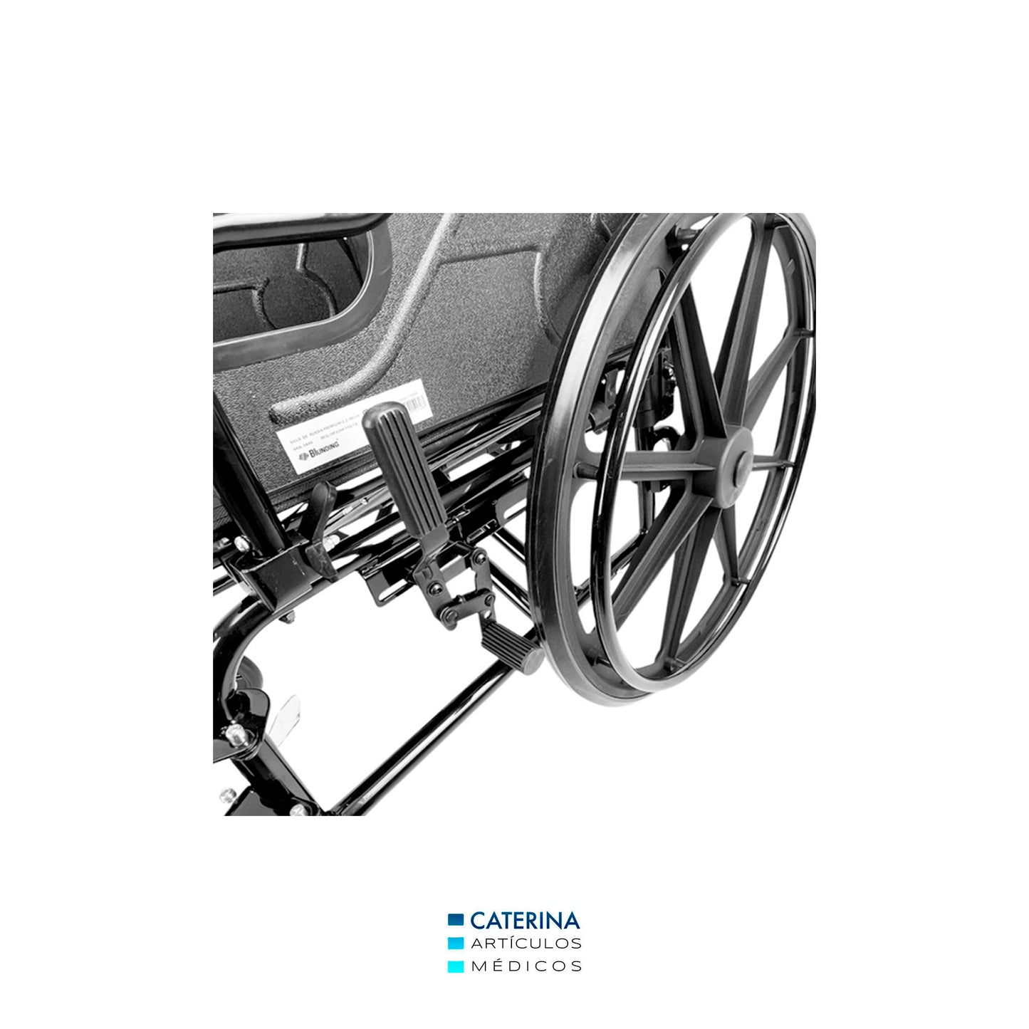 Silla de Ruedas Premium 2.2 (Con pisadera desmontable) - Blunding