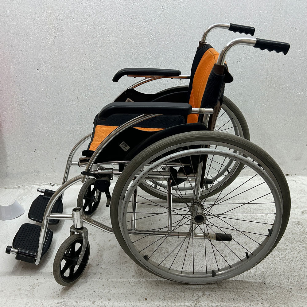 Silla de rueda naranja Aluminio EMILIA-ROMAÑA