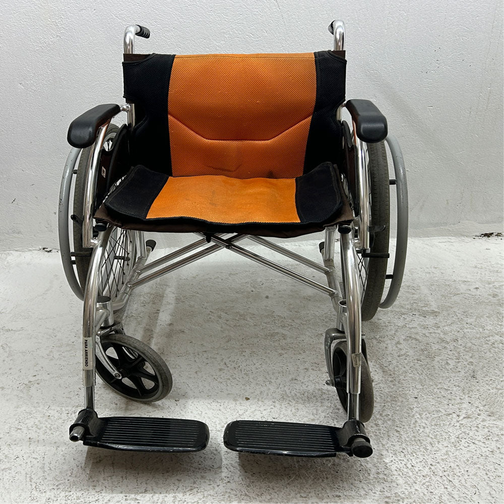 Silla de rueda naranja Aluminio EMILIA-ROMAÑA