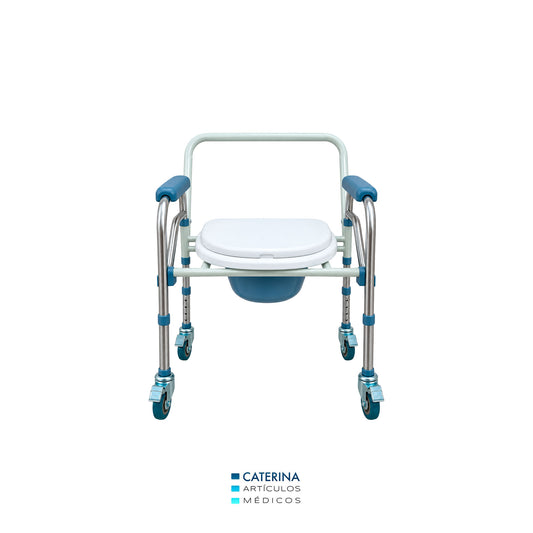 Baño WC Plegable con Ruedas