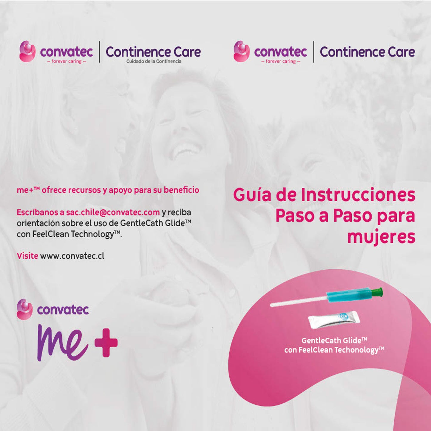 Sonda Nelatón Hidrofílica GentleCath Glide Mujer – ConvaTec