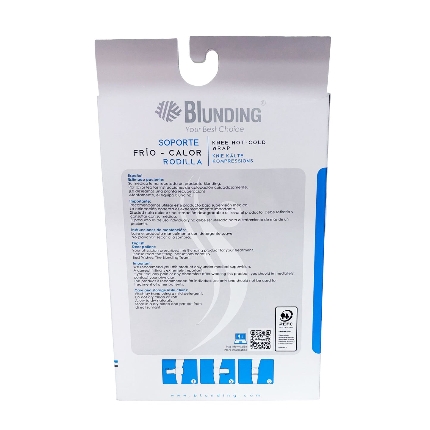 Compresa Frio-Calor para Rodilla PK550 - Blunding