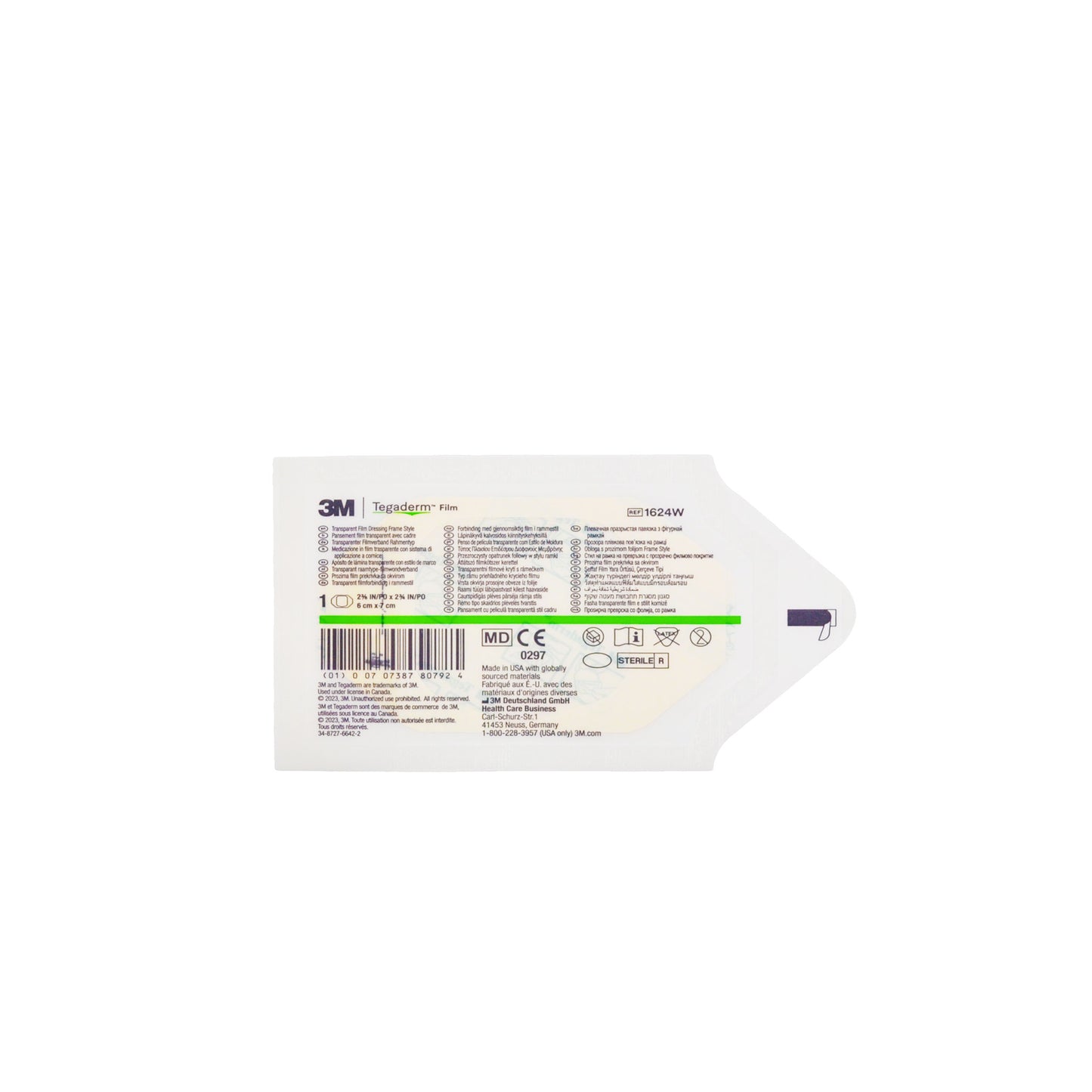 Tegaderm Film Apósito Transparente Impermeable - 3M