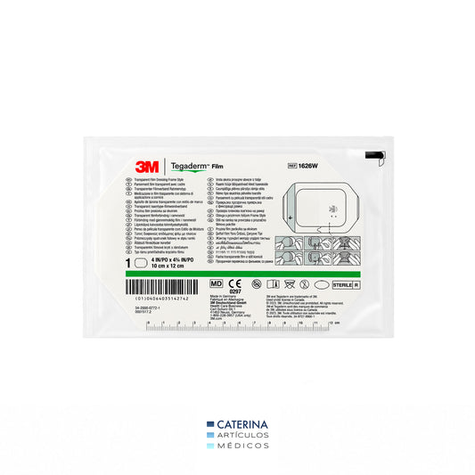 Tegaderm film apósito transparente Impermeable 10X12 cm REF 1626W - 3M