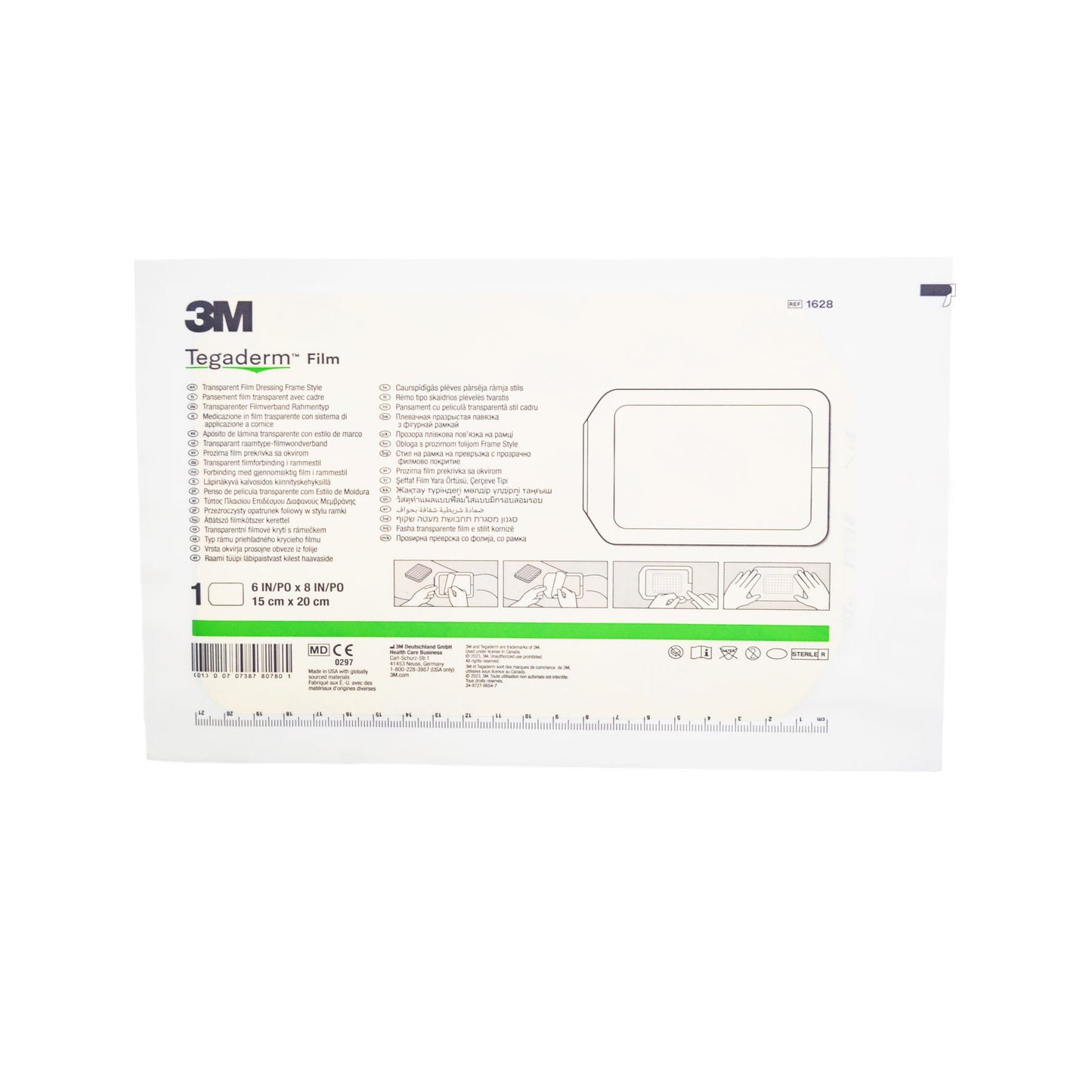 Tegaderm Film Apósito Transparente Impermeable - 3M