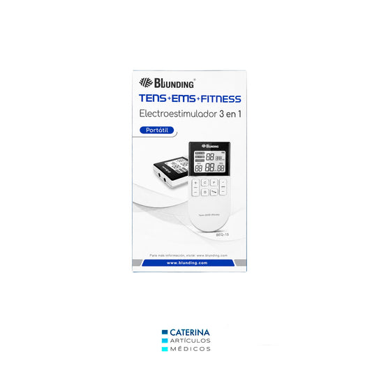 TENS EMS Fitness 2 Canales BEQ-15 - Blunding