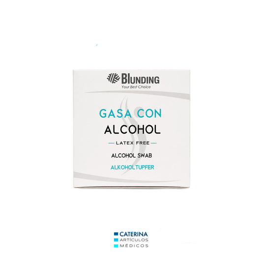 Gasa con Alcohol Blunding - 200 Unidades