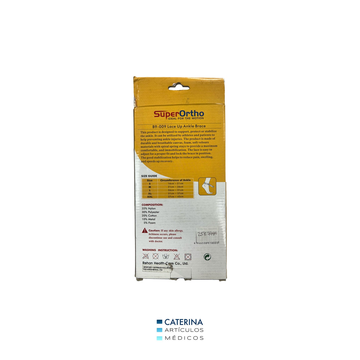 Oferta Tobillera Rugby - Super Ortho