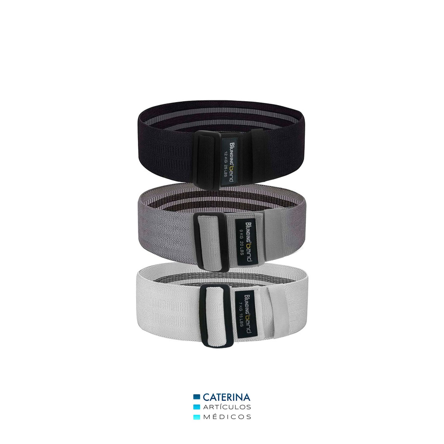 set bandas piernas premium piernas y cadera - 4p